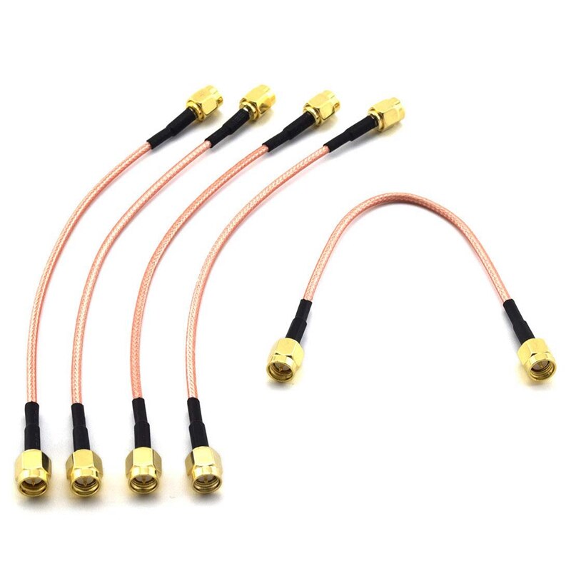 Sma à ligação em ponte do adaptador do cabo do extensor da antena do cabo de sma