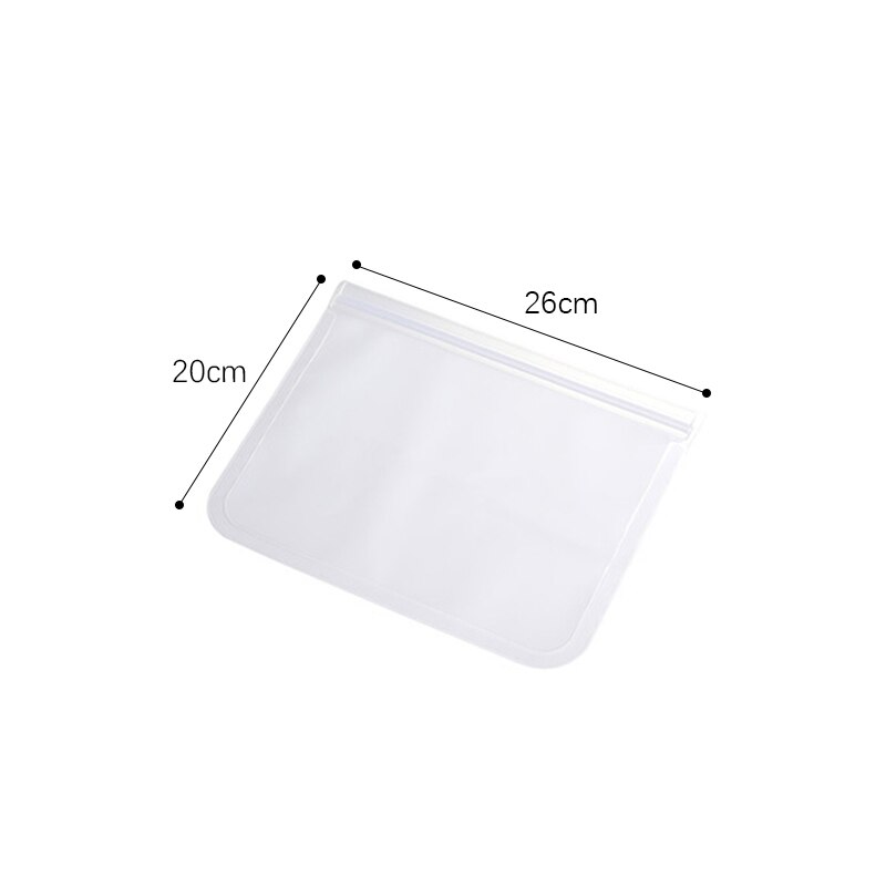 Silicone Food Storage Bag Reusable Stand Up Zip Shut Bag Sealed Leakproof Containers Fresh Bag Food Storage Bag Fresh Wrap: Dark Khaki