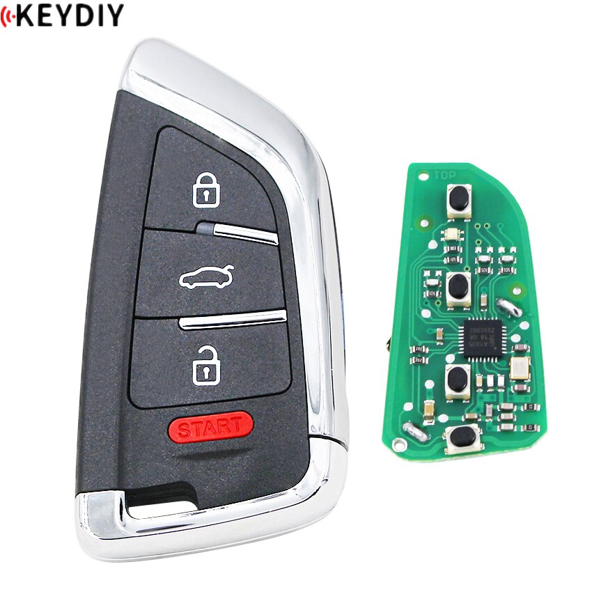 Keydiy Originele Kd Smart Key Universal Multi-Functionele Zb Serie Afstandsbediening Sleutel Voor KD-X2 Key Programmeur: ZB02-4