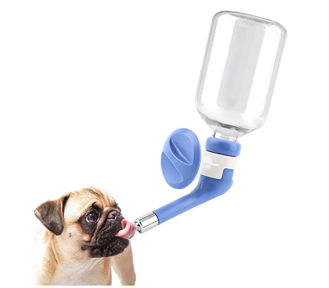 250/500ML No Drip Dog Water Bottle Best Animals Wire Cage Dispenser Waterer Leak-Proof Nozzle Pets Crate Drinker Bunny Rabbits