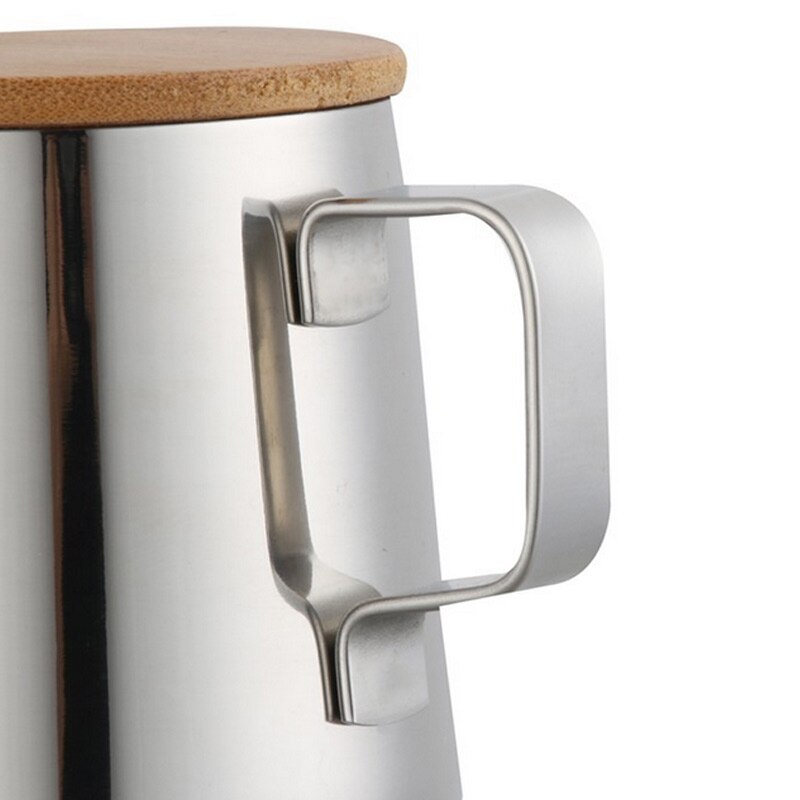 Handheld Stainless Steel Teapot Drip Coffee Pot Non-stick Drip Long Spout Kettle Cup Home Kitchen Tea Tools 250ml/350ml #2