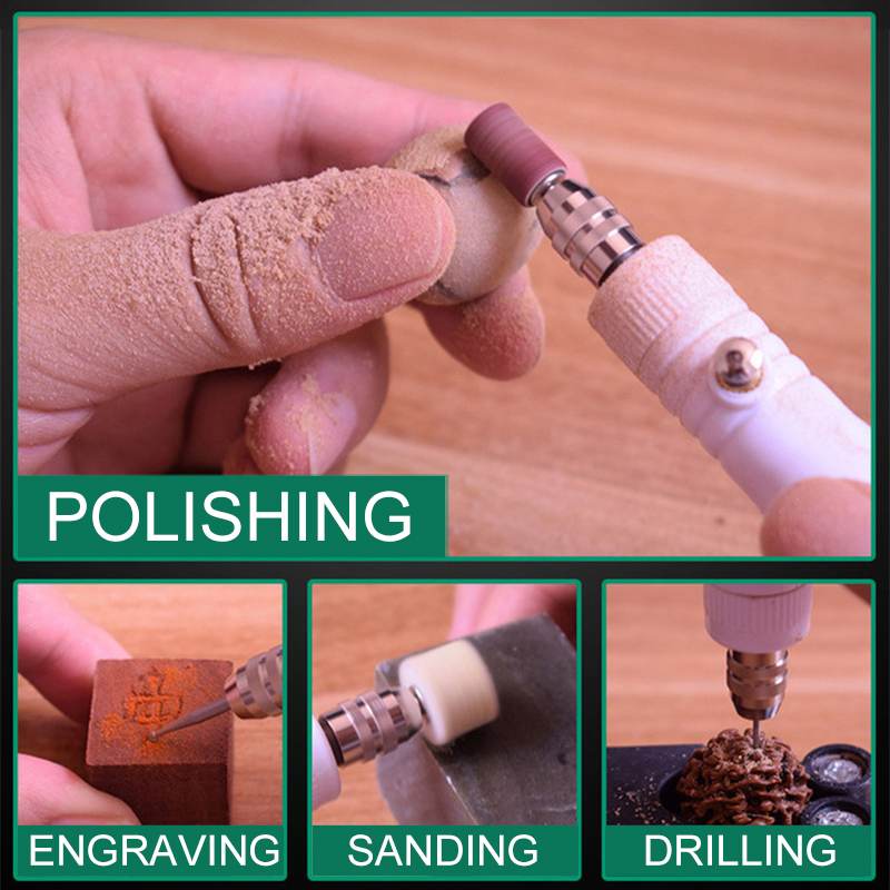 105/125/161/181Pcs Mini Cordless Electric Grinder Drill 3 Speed Adjustable USB Grinding Accessories Set Power Tools Engrave Pen