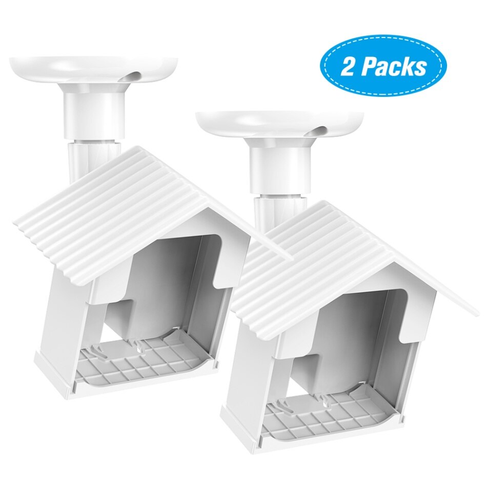 3 Packs Wall Mount Bracket Kit for Blink XT Camera Weatherproof 360 Degree Protective Anti Glare UV Camera Security System: Silver