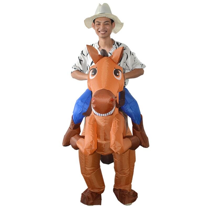 Gonfiabile cowboy costume Equitazione Vestito Oper – Grandado
