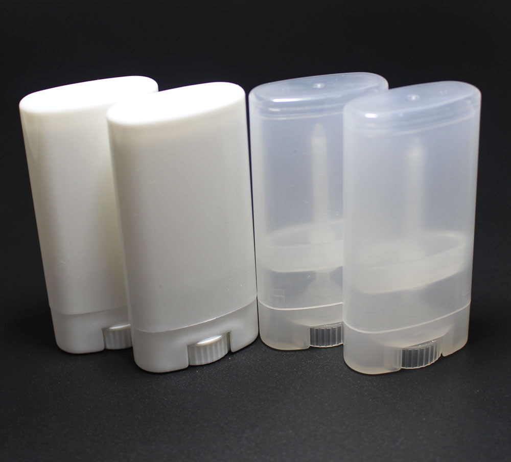 15g plastic Deodorant buizen lippenstift buis 15g lege lippenbalsem fles deodorant stick container