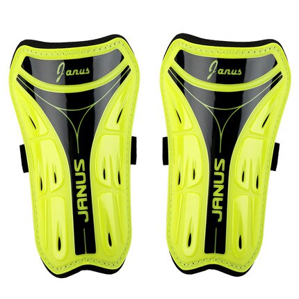 1 Pair Shin Guard Sports Football Soccer Leg Pads Goalkeeper Training Protector Shin Pads For Adult Children: Yellow / L