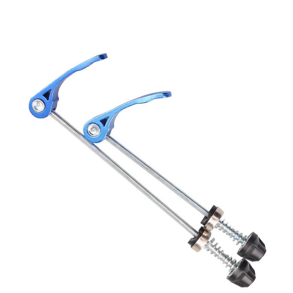 1Pair MTB Hub Bearing Quick Release Lever for Bike Lengthened Shaft Front and Rear Titanium Alloy Screw Rod Bicycle Part