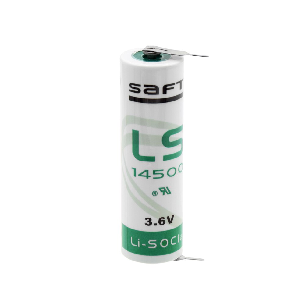 Ycdc Aa 14500 3.6V 2000Mah Lithium Batterij Voor Gas Meter Alarm LS-14500 ER14505 Met Pins