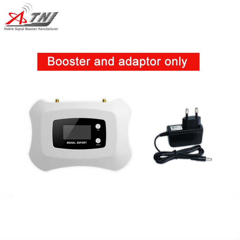 LTE 4G Smart Mini 800MHz Mobile Signal Booster Cell Phone Signal Repeater Cellular Signal Amplifier only Booster + Adapter