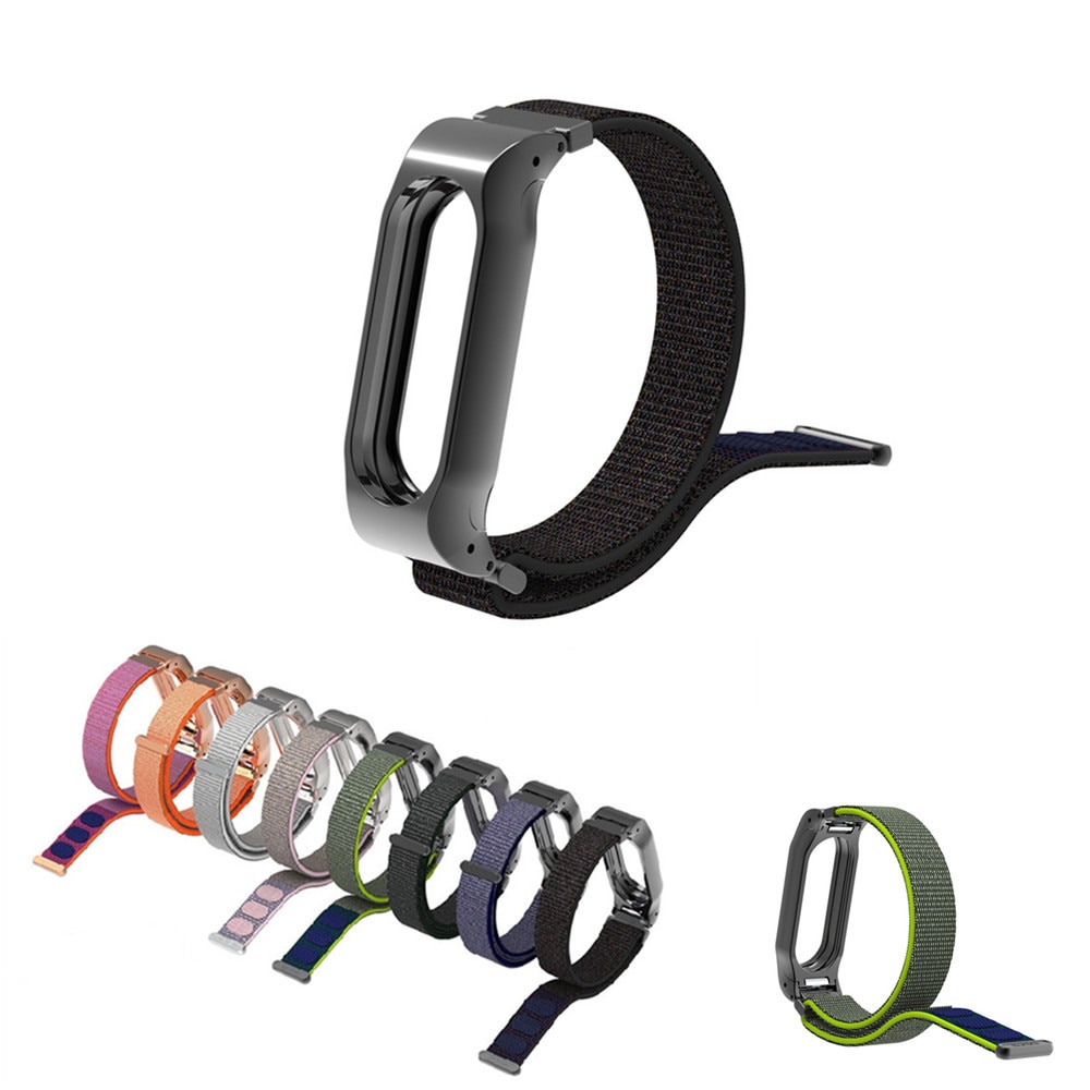 Mi Band 2 Band Nylon Schleife Für Xiao mi mi Band 2 Armbinde mi Band 2 OLED Gurt-Armbinde