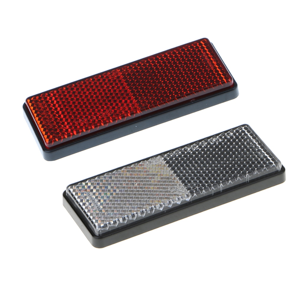 Car Motor Reflector Light Reflective Strip Self Adhesive 2pcs