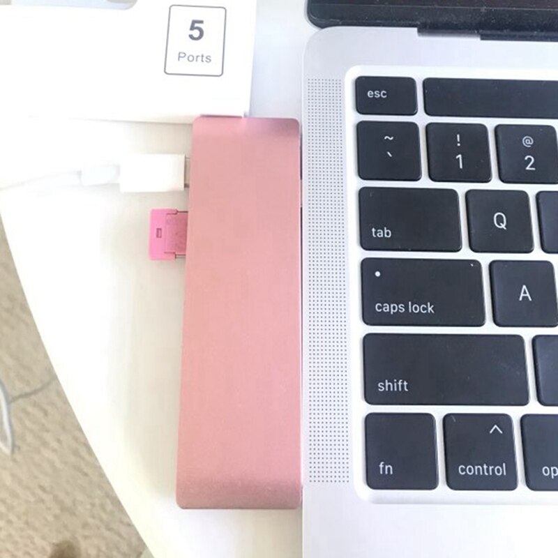USB C a SD TF lector Hub 3,0 PD Thunderbolt 3, USB-C Hub para Pro aire 12 13 15 16 A2141