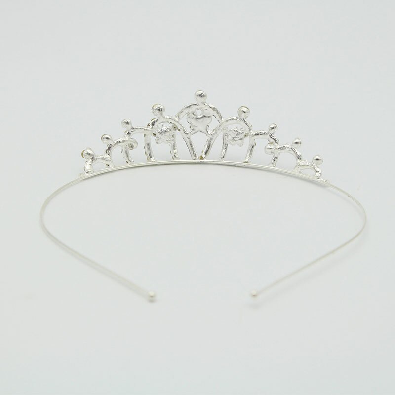 Bridal Wedding Crystal Tiara Headband Party Princess Prom Crown Kids Girl Hairband Hair Accessiories SMR88