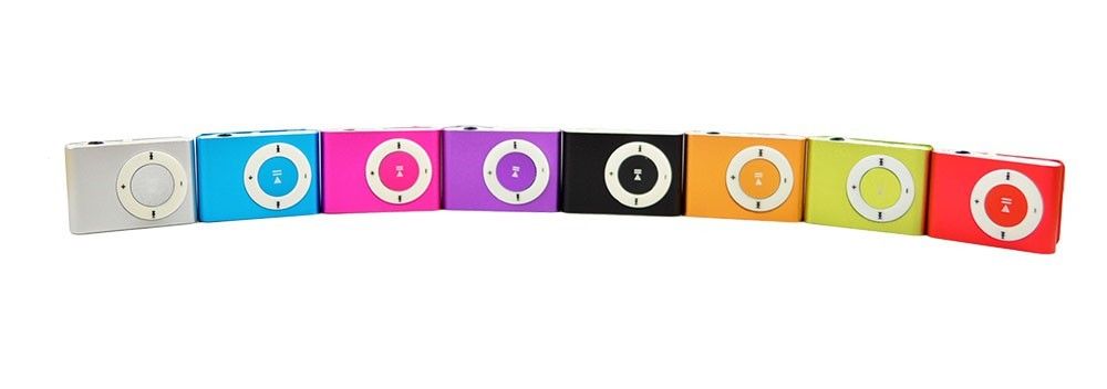 Clip MP3 Speler Mini Tf/Sd Slot Usb Muziekspeler Metalen Waterdichte Sport Walkman Lettore Draagbare MP3 Micro