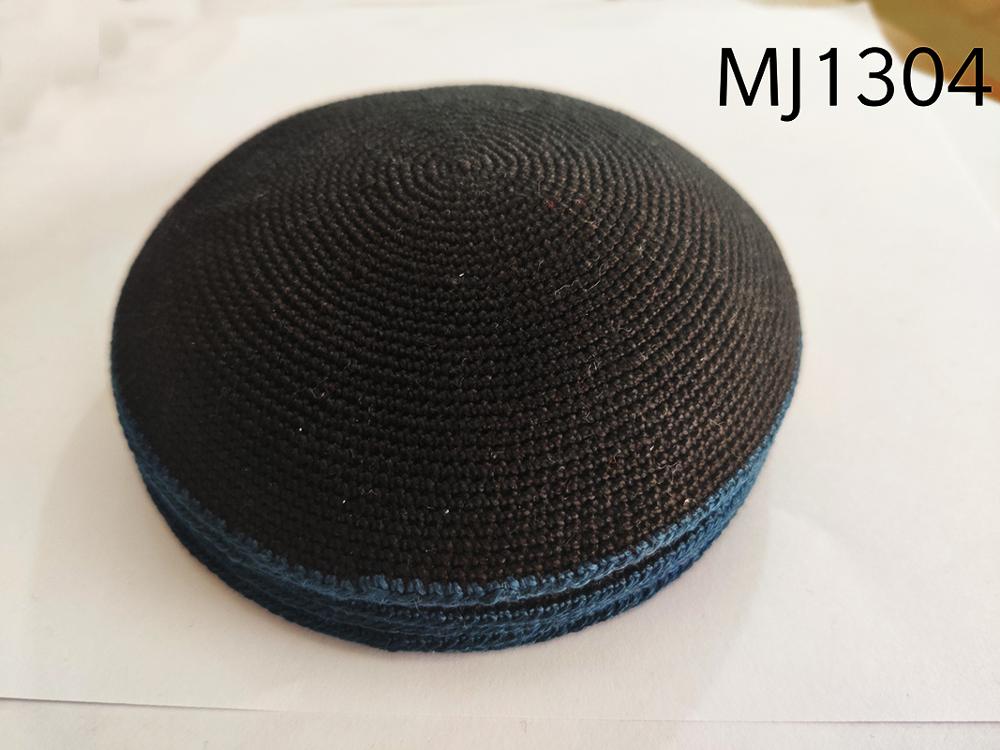 Handmade Kippah knitted hat Jewish articles