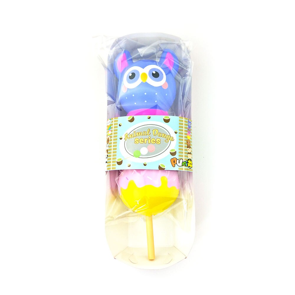 Punimaru Squishy Doll Ice Cream Popsicle Squeeze Toys Animal Cake Bread Slowly Rebound Decompression Release Kneading Toy: D
