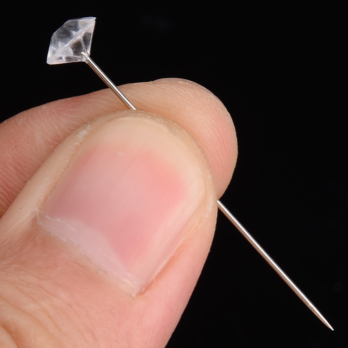 200pcs/Set 40mm Beautiful Bouquet Diamond Pins Diamante Bling Decoration for Bouquet Wedding Flowers