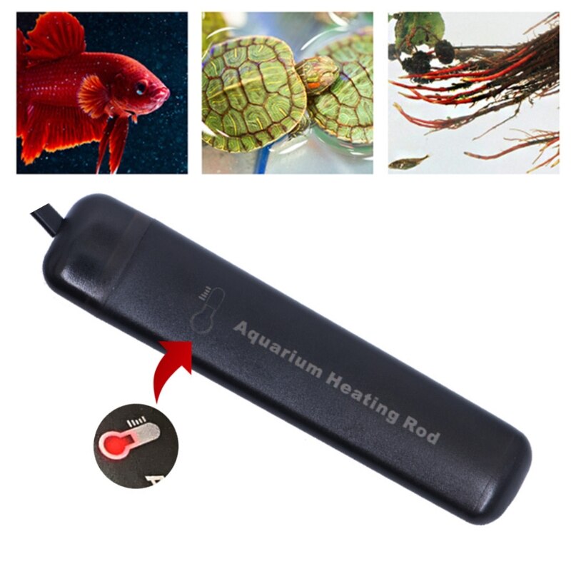 20W Aquarium Schildpad Dompelpompen Thermometer Verwarmingselement Aquarium Heater Warmer L5YE