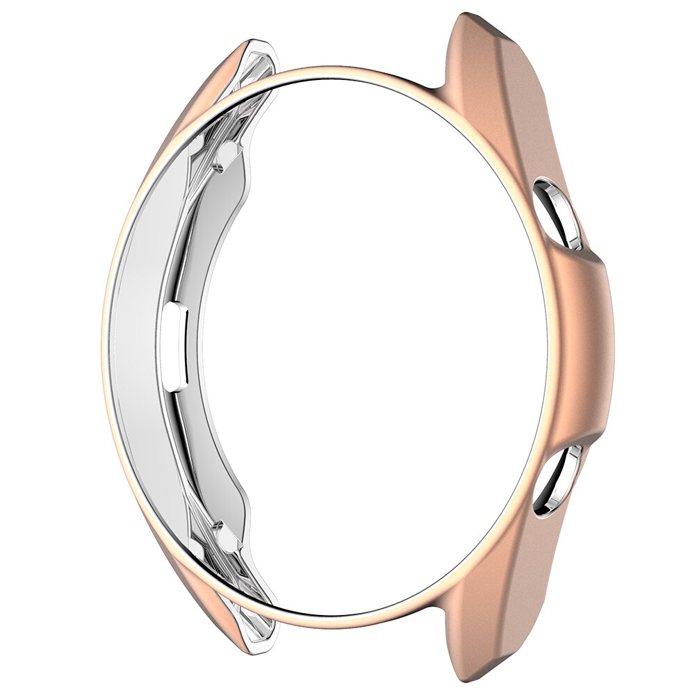 Coque de protection TPU souple et mate pour Samsung Galaxy Watch 3, 45mm, 41mm, cadre léger et fin, antichoc givré: Rose gold / For Galaxy Watch3 41