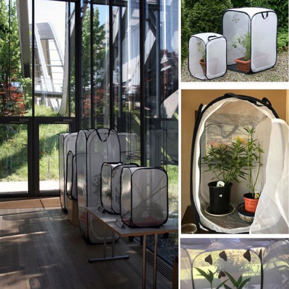 Praying Mantis Stick Insect Butterfly Cage Housing Enclosure Breeding Cages Net Cloth