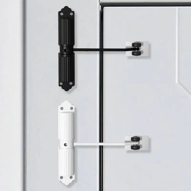 Selvlukkende dørlukkere med høy siste, støysvake dører, stansefrie, justerbare lukkere til skyving, enkel å installere, dørsikring