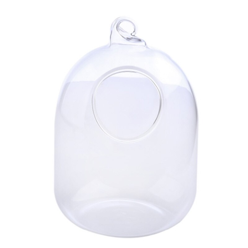 Aquarium suspendu poisson Vase verre Transparent poisson rouge bol pour la décoration de la maison avec support haut