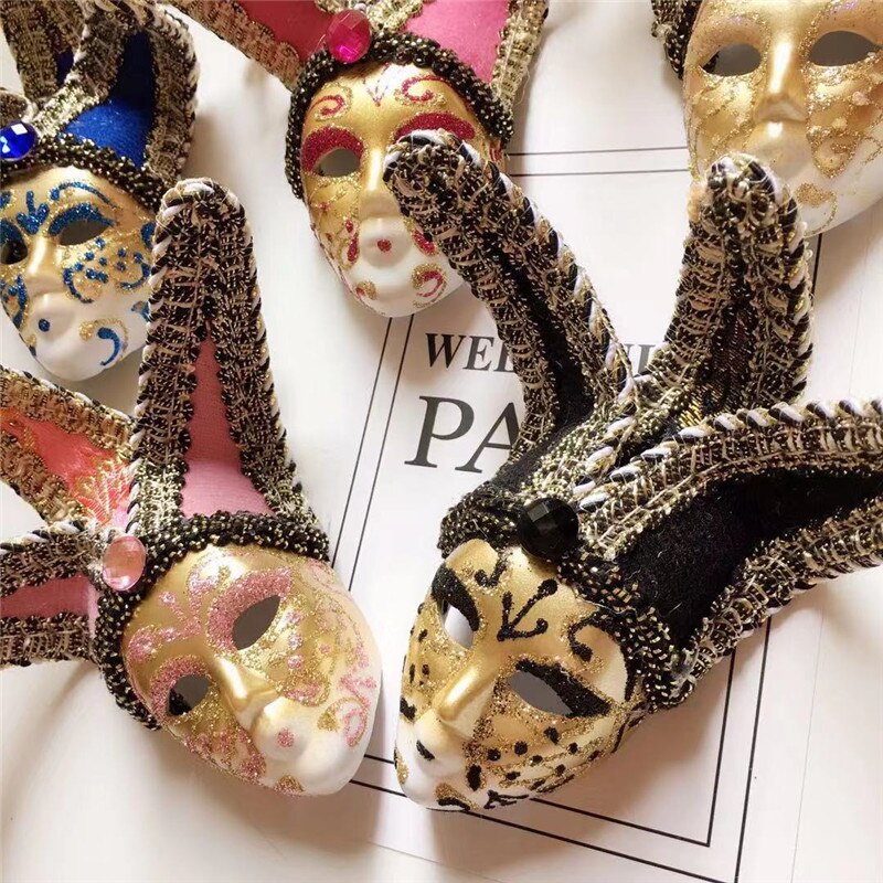 Venetiaans Masker Italië Koelkast Magneten Sticker Bell Clown Party Decoratie Magnetische Stickers Magneten Home Decoratie