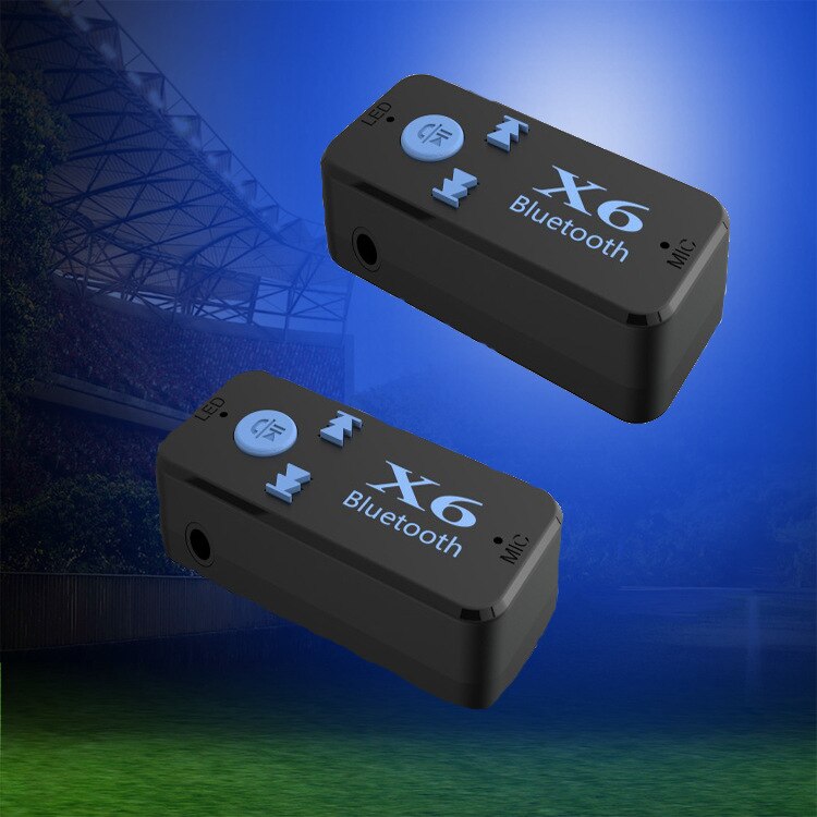 X6 Bluetooth Sound Receiver on Board Bluetooth Receiver 3.5 Vehicle-mounted Speakers TF Card Play Function