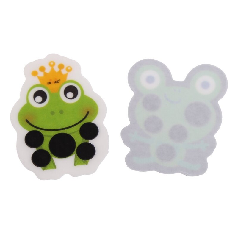 5pz Del Capretto Del bambino Sulla Fronte Del Fumetto Testa Febbre Del Termometro di Temperatura di Prova Calda