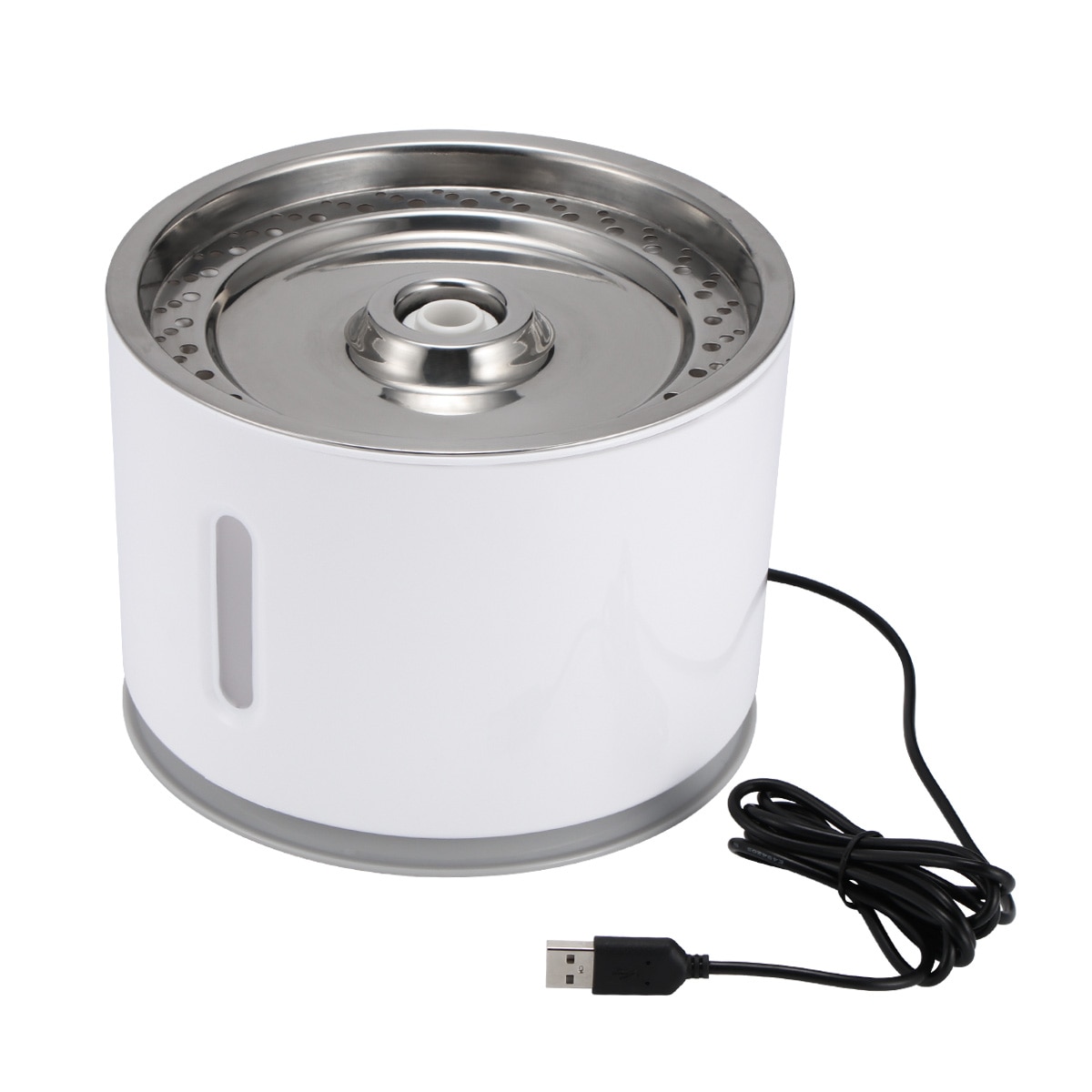 2.4l kat automatisk feeder drikke filter automatisk kat vand springvand til kæledyr vanddispenser hund drikkeskål med led lys