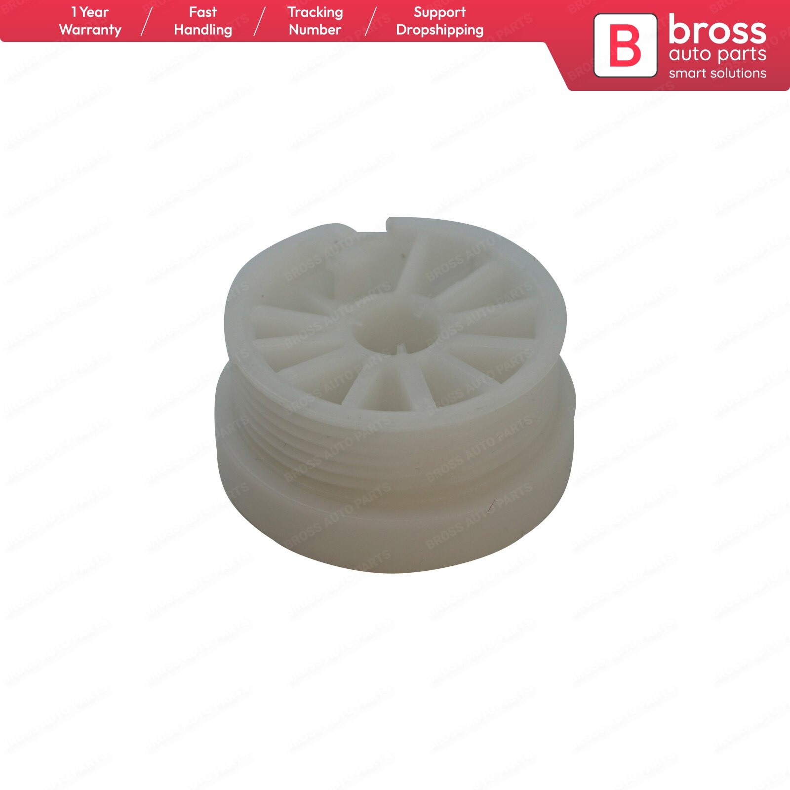 Bross Auto Parts BWR5249 Window Regulator Pulley Wheel left or right 46751871,46751870 for Alfa Romeo 147 Made in Turkey