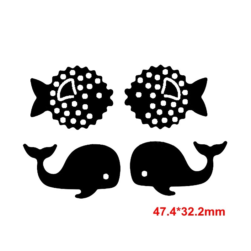 Sea Animals&Sail Tools Metal Cutting Dies Sea Animals&Sailing Die Cuts For Card Making DIY Decoration Crafts Cards: 1