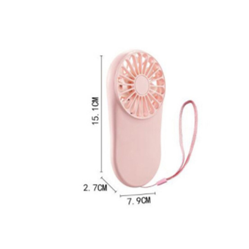 Usb-zakventilator, stille kleine, draagbare handventilator, luchtreiniging, draagbare mini-ventilator, oplaadbaar usb-ventilator