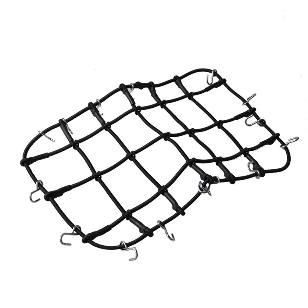 1/10 skala RC Rock Crawler Zubehör Gepäck Dach Rack Net ROT Für D90 D110 Traxxas TRX-4 Trx4 Rc Auto