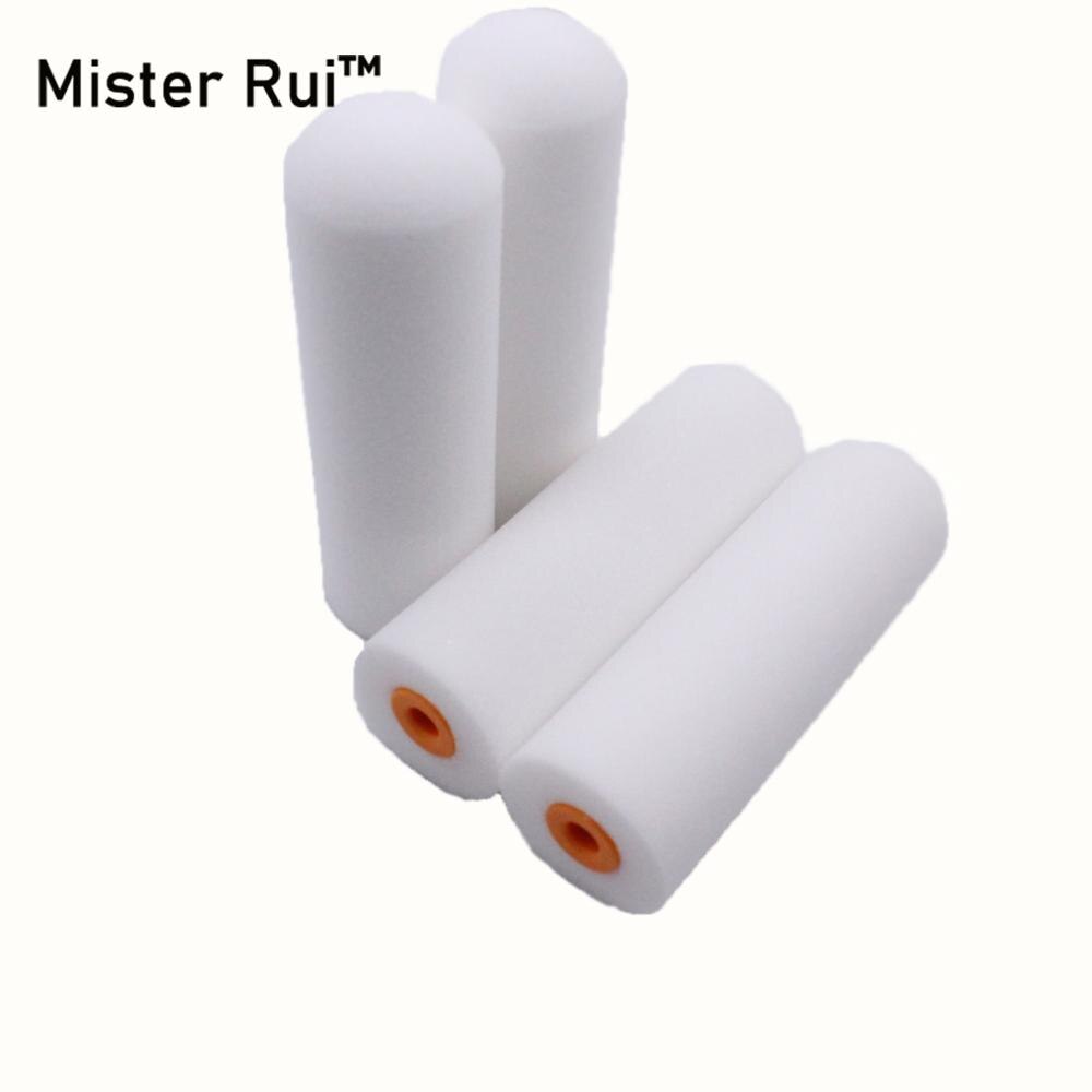 10pcs 4"/6" High Density Mini Sponge Paint Roller: 4 inch