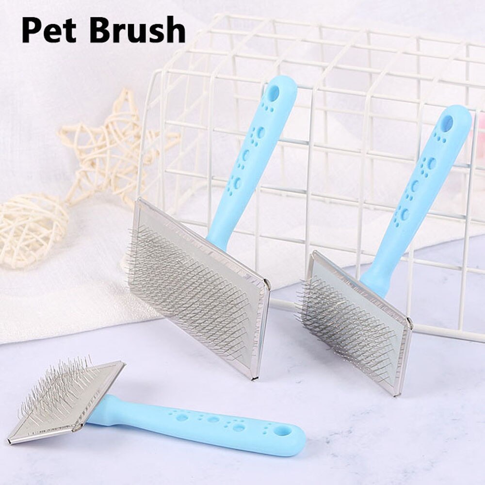 Huisdier Haaruitval Kam Pet Hond Kat Grooming Brush Tool Ontharing Kam Voor Honden Katten Pet Grooming Oliejas Borstel duurzaam