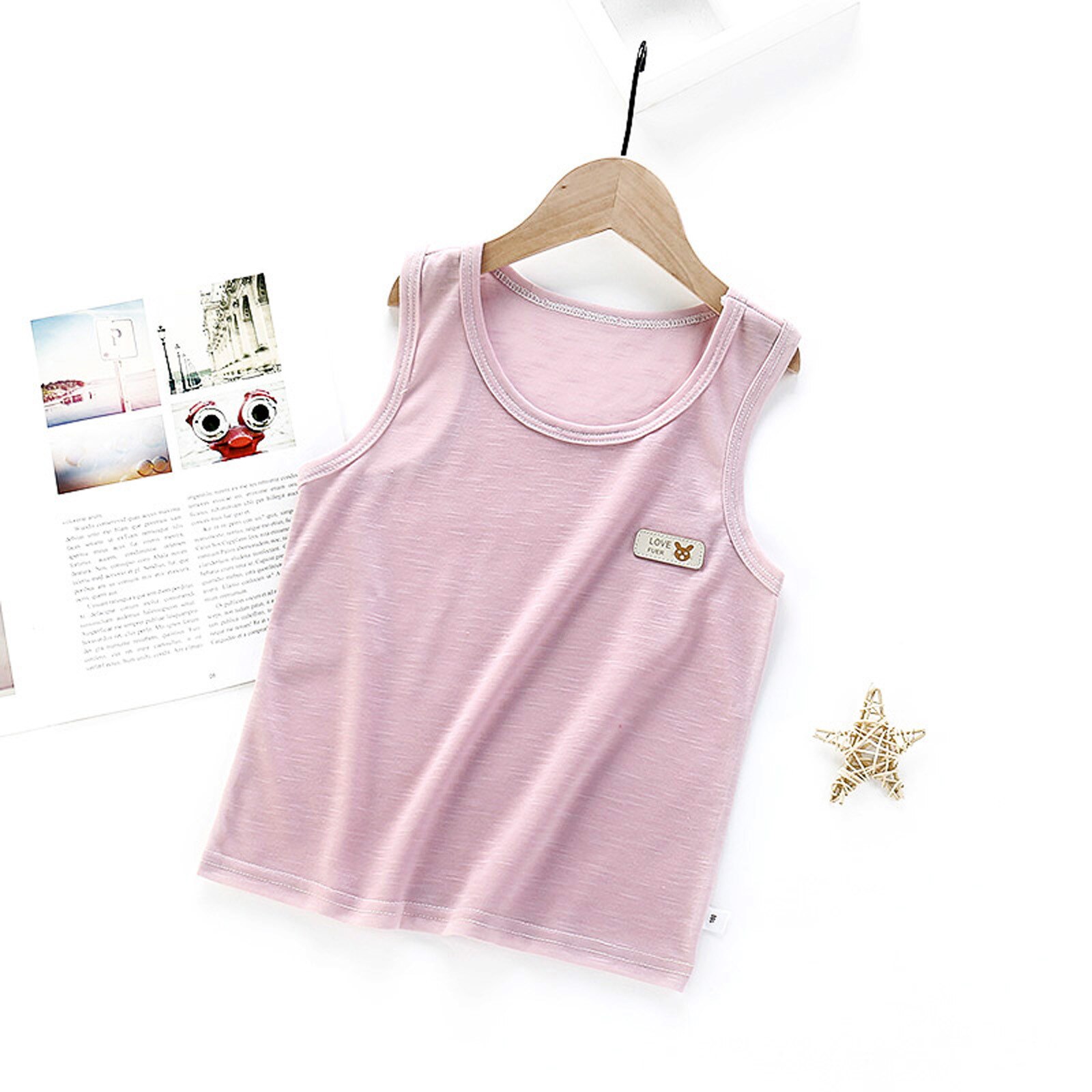 Zomer Mouwloze Baby Jongens Vest T-shirt O-hals Effen Kleur Snel Droog Jongens Kleding Ademend Comfortabele Babykleertjes