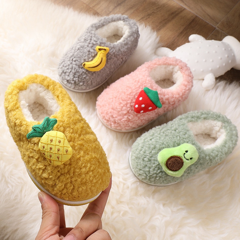 Winter freundlicher Schuhe Hausschuhe freundlicher Lustige Weiche Anti-schlupf Startseite Haus Schuhe freundlicher Baby Mädchen Karikatur Slipper drinnen Boden schuhe