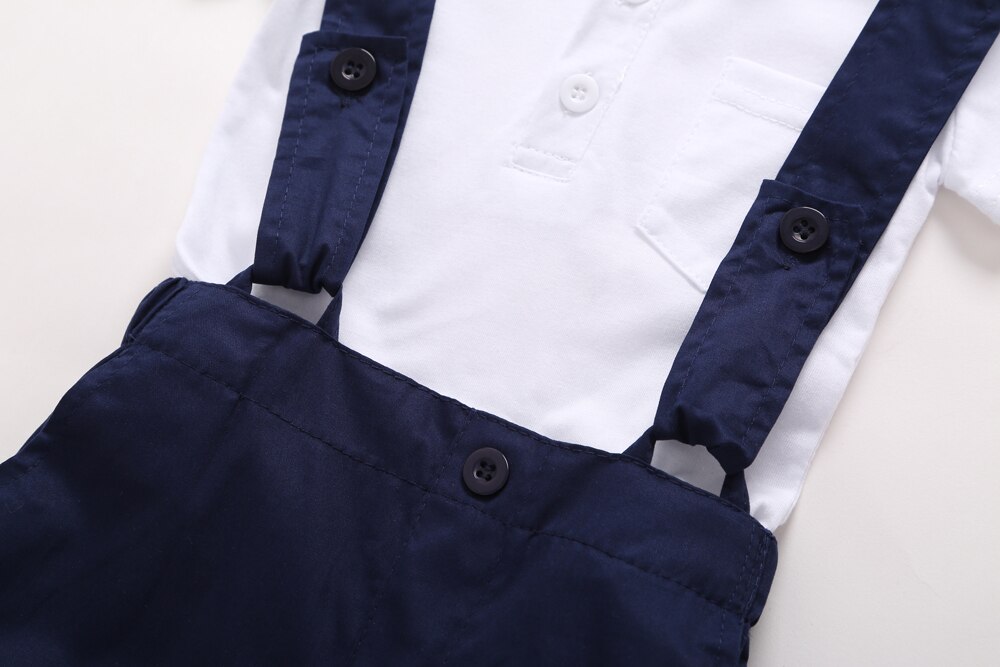 Sommer baby dreng tøj sæt kortærmet t shirt+bukser herredragter baby trøjer nyfødt spædbarn tøj jumpsuit outfit