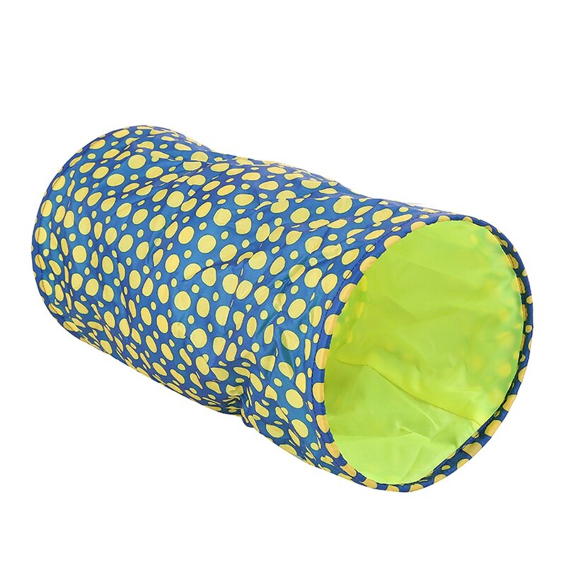 Túnel para mascotas divertido plegable, túnel para gatos, juguetes para gatitos, agujeros para espiar, juguete para cachorros, hurones, juego de conejos, tubos para perros