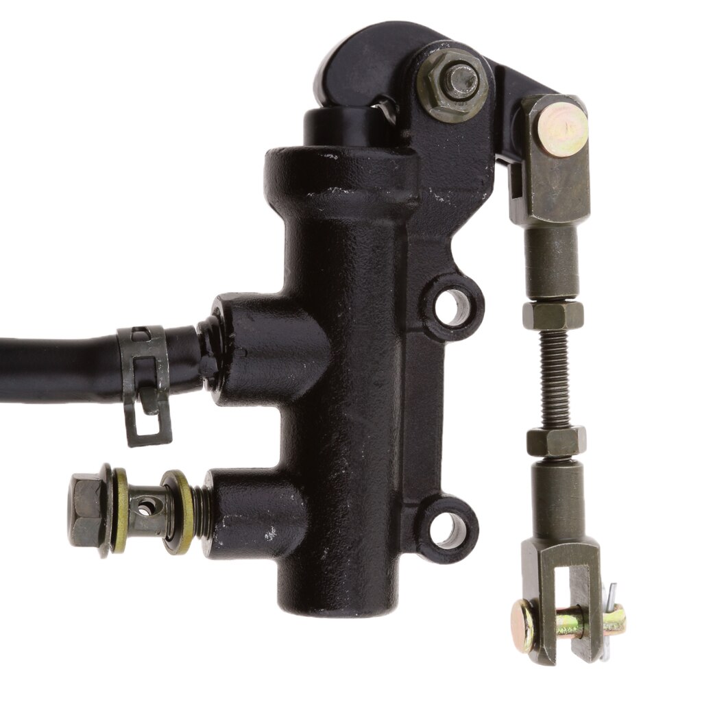 Universal Motorcycle Rear Brake Master Cylinder Reservoir for 50cc 70cc 110cc 125cc 150cc ATV Quad Buggy