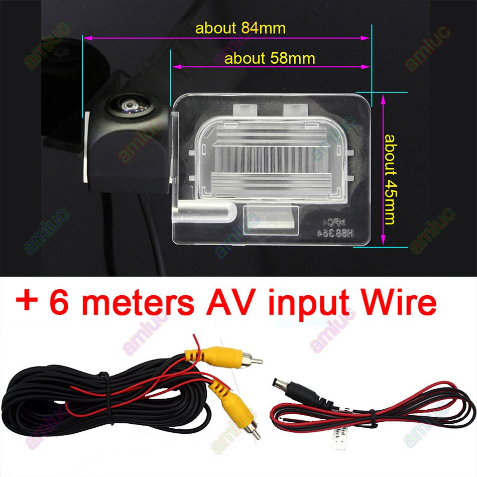 For Kia K5 Optima JF Forte K3 Cerato YD Cerato Rio Car Reverse Parking Rear View Wireles Vehicle Camera: fish eye