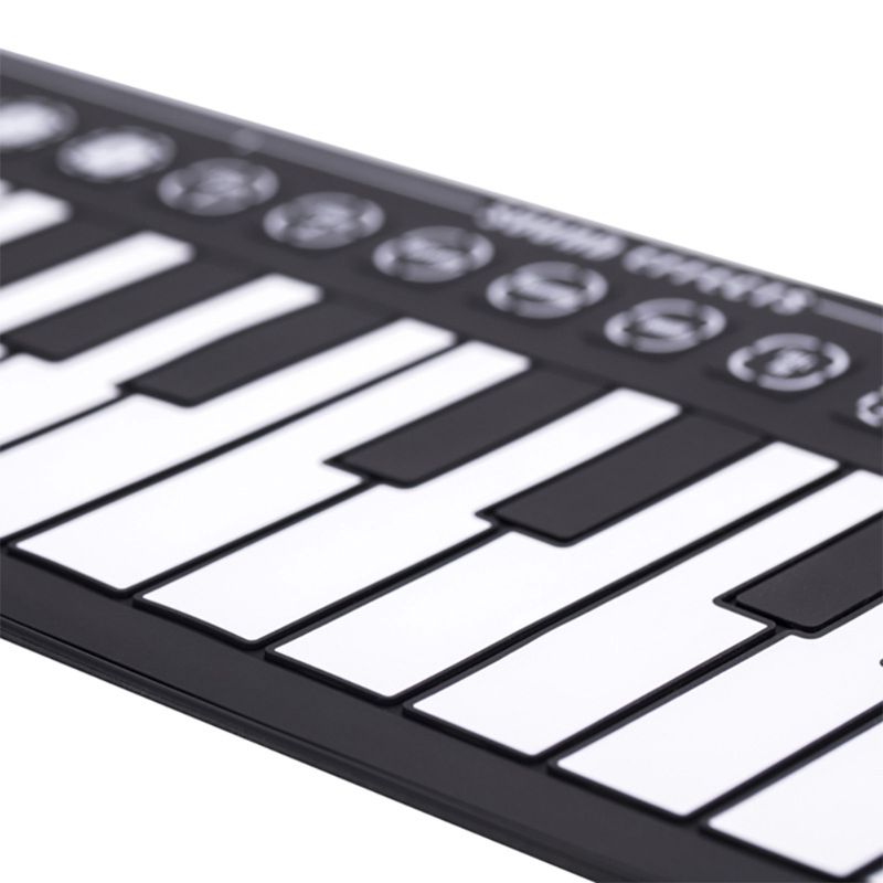 rollen-hoch Klaviatur Klavier, Tragbare 49 Tasten Elektronische Hand rollen Tastatur Pädagogisches Instrument für freundlicher freundlicher