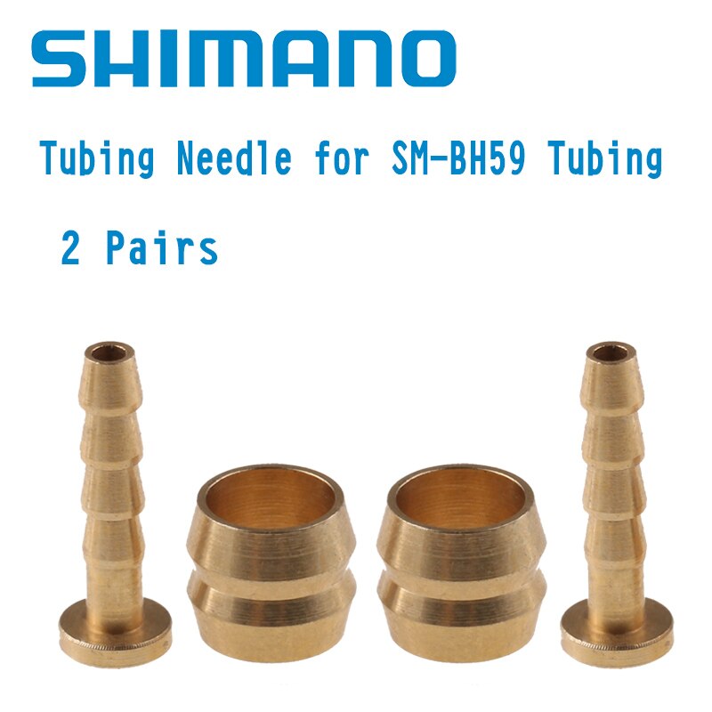 Shimano sm -bh59 bh90 pyörän jarruletku hydraulinen levyjarru oliivi liitäntä sisäosat holkki ja neula jarruletkusarja: 2 paria sm -bh59