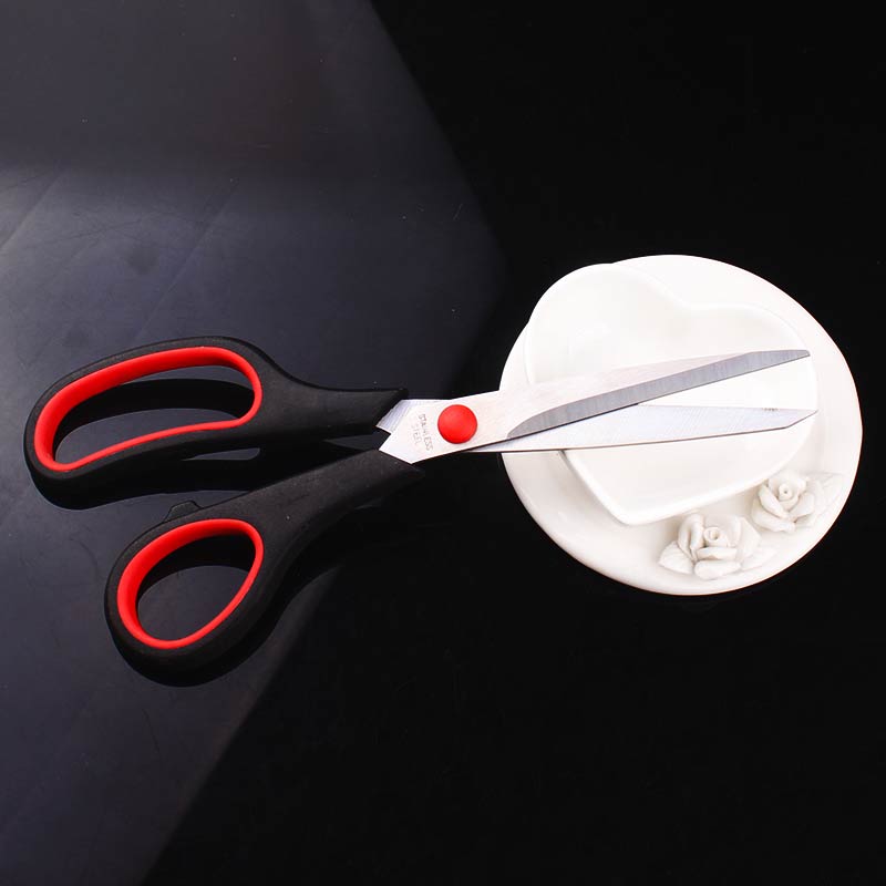 Tijeras de corte de papel para oficina escolar tijeras de acero inoxidable para el hogar tijeras afiladas para estudiantes herramientas de tijera DIY para cocina duraderas