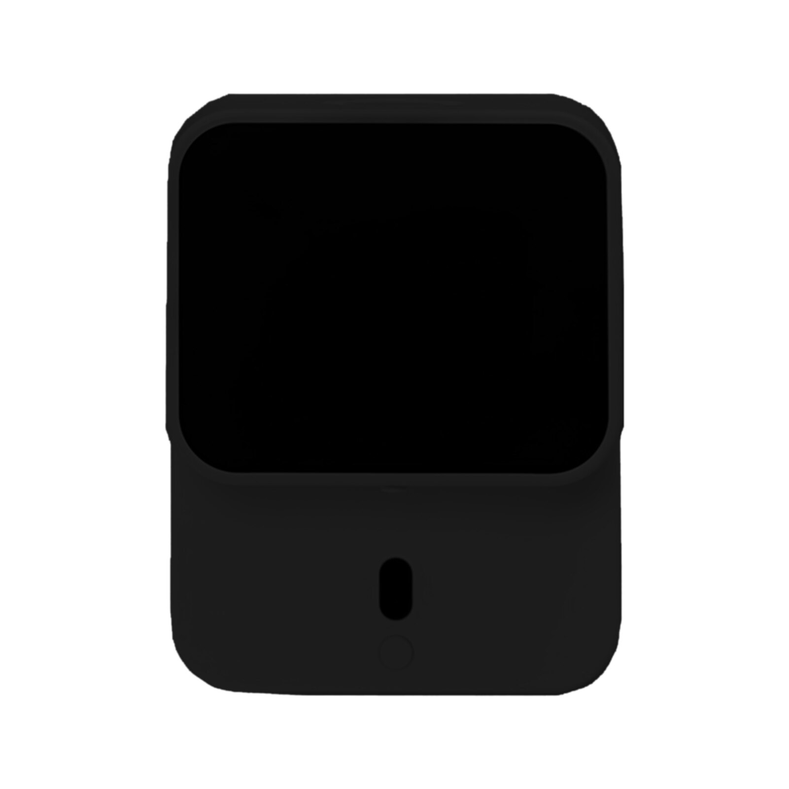 Hand Wash IR Sensor Wall Mounted Handsfree Bathroom Kitchen Touchless Automatic 280ml Rechargeable Soap Dispenser Sensitive: Black