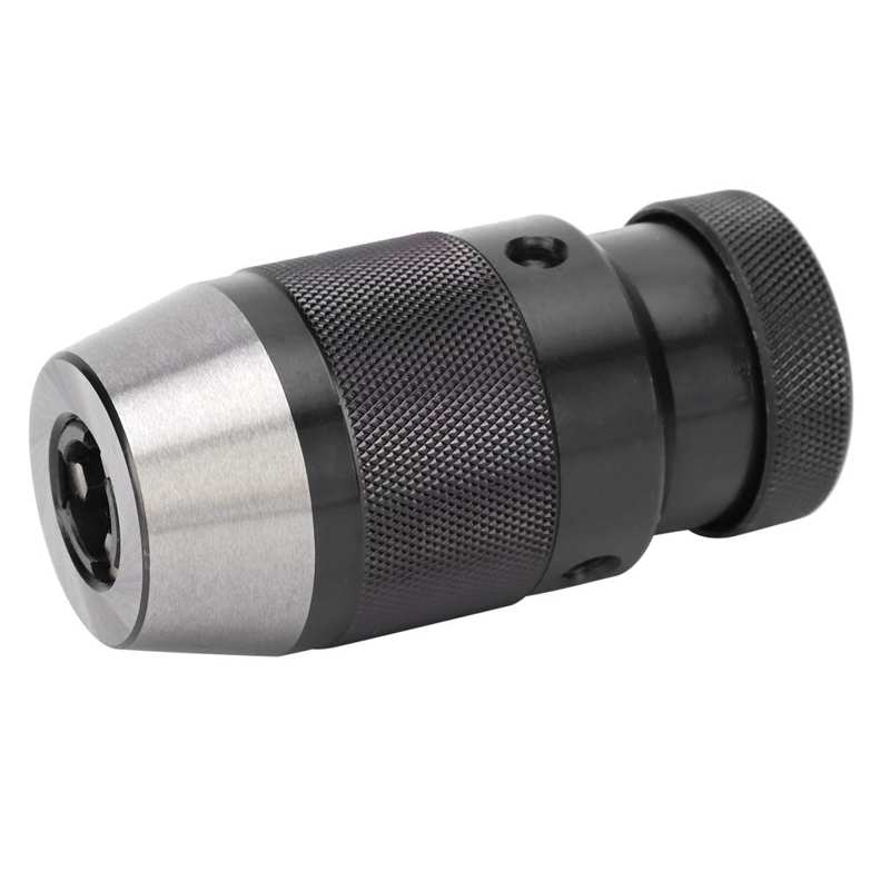 B16 0-13mm Drill Chuck Keyless Self-Locking with Sleeve Lathes Electric Hand Tools Adapter