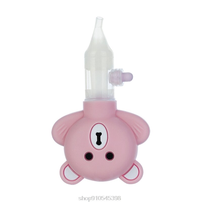 Aspirateur d'aspiration équipement de reniflement dessin animé ours Silicone bébé sécurité nez nettoyant -né aspirateur Nasal O30 20 directe: PK1