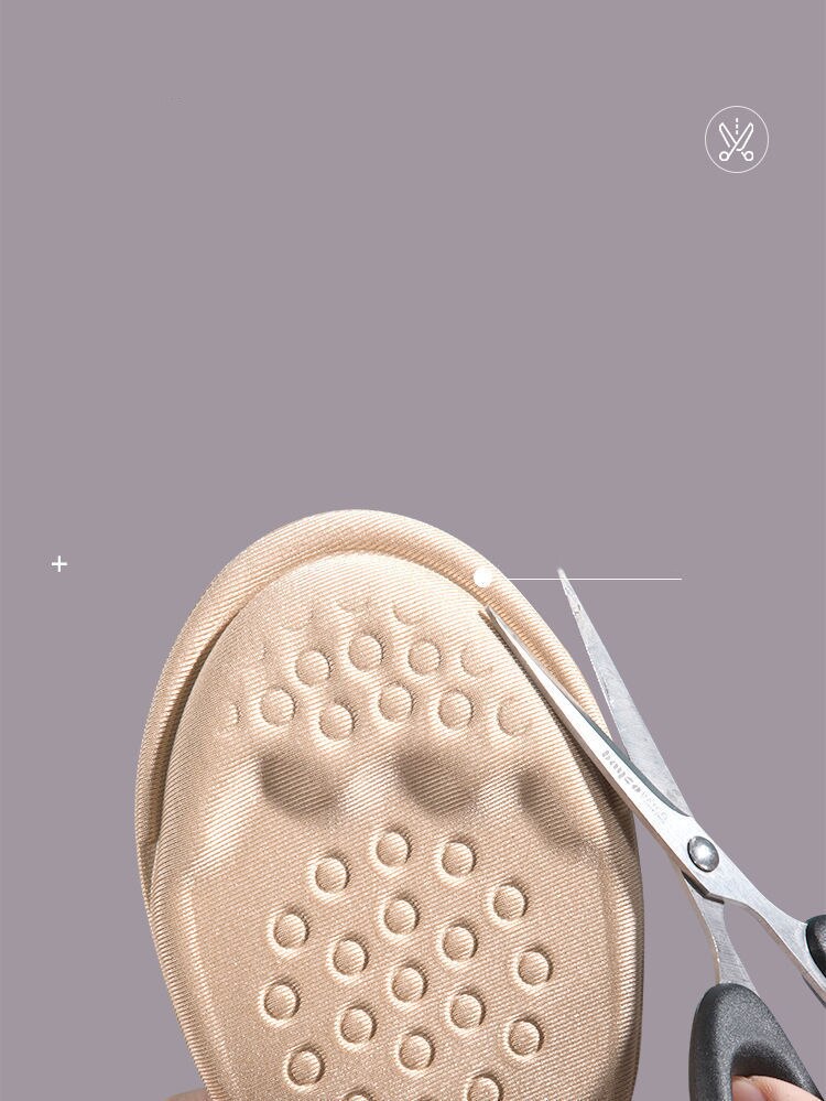 High Heel Insole Forefoot Protector Inserts for Women Pain Relief Comfort Insoles Anti-Slip Cushion Reduce Size Filler Shoe Pads