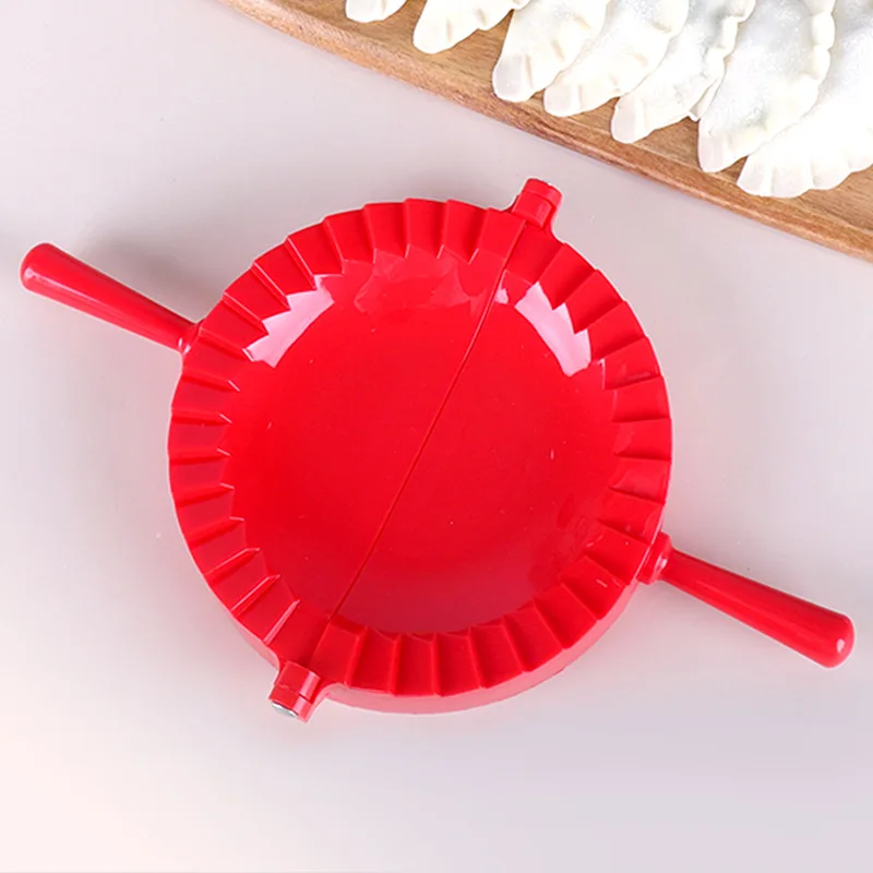 Nuttige dingen voor keukenartikelen Huishoudelijk gebruik Keukens Accessoires Clip Plastic huid Dumplings Mold Set Dumpling Maker Bakvormen